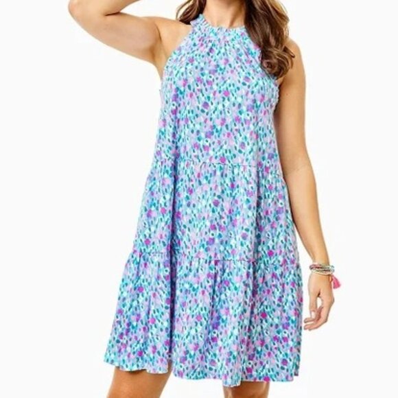 Lilly Pulitzer Dresses & Skirts - Lilly Pulitzer Jerrica Swing Dress in Hottie Dottie Size Medium